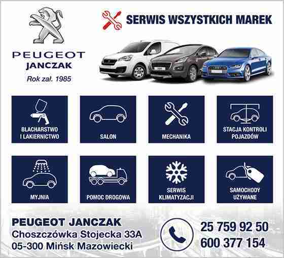 Peugeot MIŃSK MAZOWIECKI